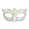 Halvmaske Venice Felina, sølv