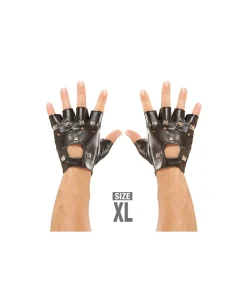 Handsker med nitter, XL