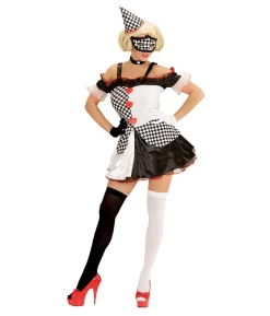 Harlekin klovnekostume