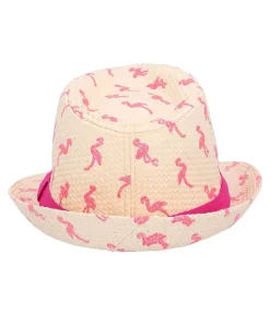 Hat med flamingoer