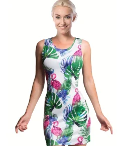 Hawaii kjole, hvid