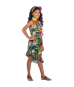 Hawaii kjole, sort