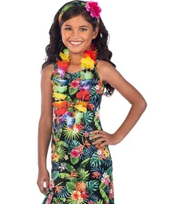 Hawaii kjole, sort