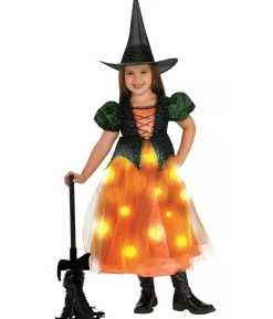Heksekostume med lys