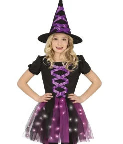 Hekse kostume med lys
