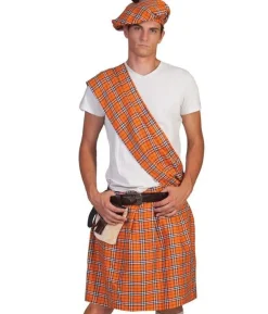 Highlander kostume, orange