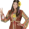 Hippie paryk med blomst
