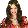 Hippie paryk med blomster