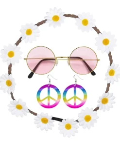 Hippie udklædningssæt
