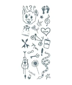 Hipster tatovering