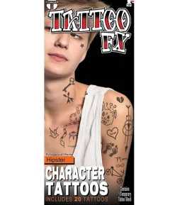 Hipster tatovering