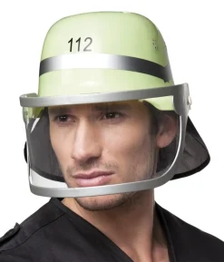 Hjelm med visir 112