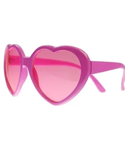 Hjerte briller pink