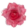 Hårklips pink rose