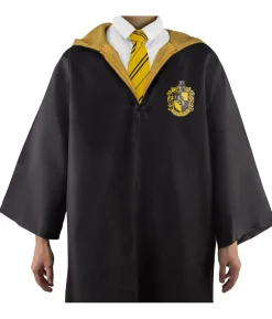 Hufflepuff kappe med slips