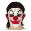 Hvid klovn maske