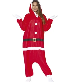 Julemands jumpsuit kostume