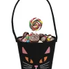 Katte slikkurv i filt, 10cm