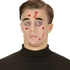 Klar maske med skudhuller