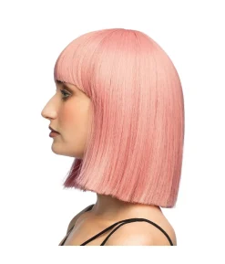 Koral pink lang page paryk