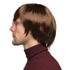 Kort brun paryk John