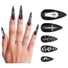 Kunstige vampyr negle, 12 stk