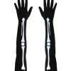 Lange skelet handsker