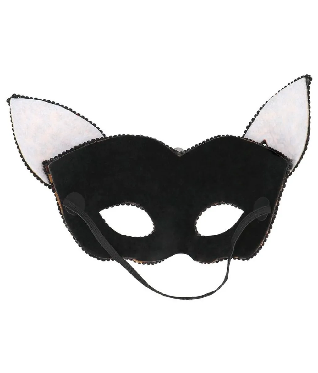 Leopard halvmaske
