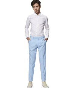 Lyseblåt jakkesæt, teen