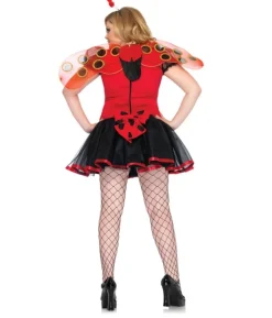 Mariehøne kostume Plus