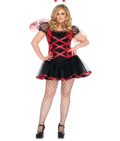 Mariehøne kostume Plus