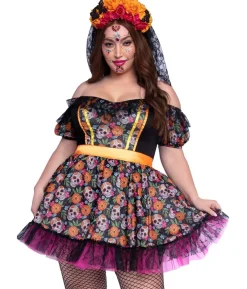 Marigold Catrina kostume Plus