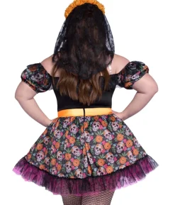 Marigold Catrina kostume Plus