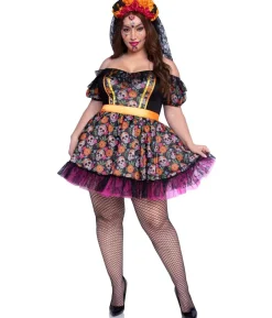 Marigold Catrina kostume Plus