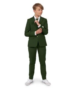 Mørkegrønt jakkesæt, teen