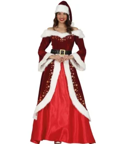 Mrs Santa kostume