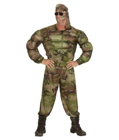 Muskel soldat kostume