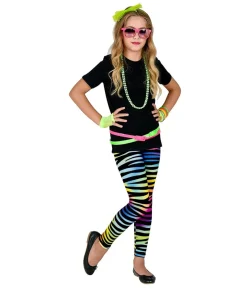 Neon animal leggings