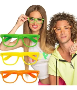 Neon briller, 3 stk