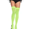 Neongrønne stockings