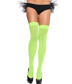Neongrønne stockings