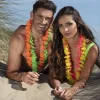 Neon Hawaiikranse 25 stk