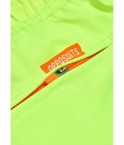 Neon lime badeshorts