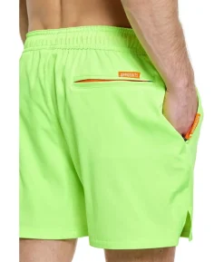 Neon lime badeshorts