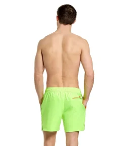 Neon lime badeshorts