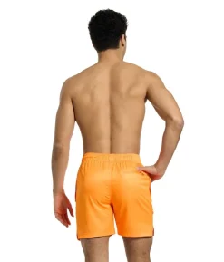 Neon orange badeshorts