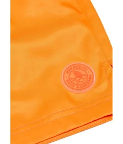 Neon orange badeshorts