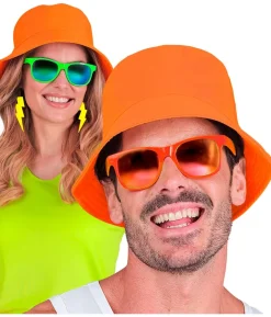 Neon orange bøllehat