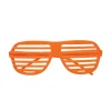 Neonorange lamelbriller