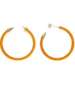 Neonorange øreringe